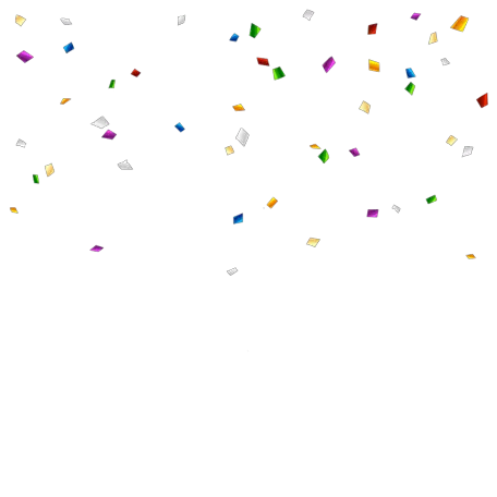 Confetti Overlay Png