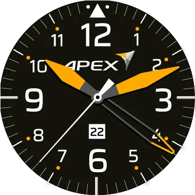 Apex Pilot Design Garmin Connect Iq Wall Clock Png Design Icon Watch