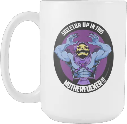 Skeletor Up In This Mother Magic Mug Png Skeletor Transparent