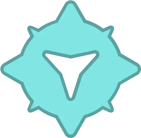 Angry Blue Bot Mine Octagon Virus Icon Png