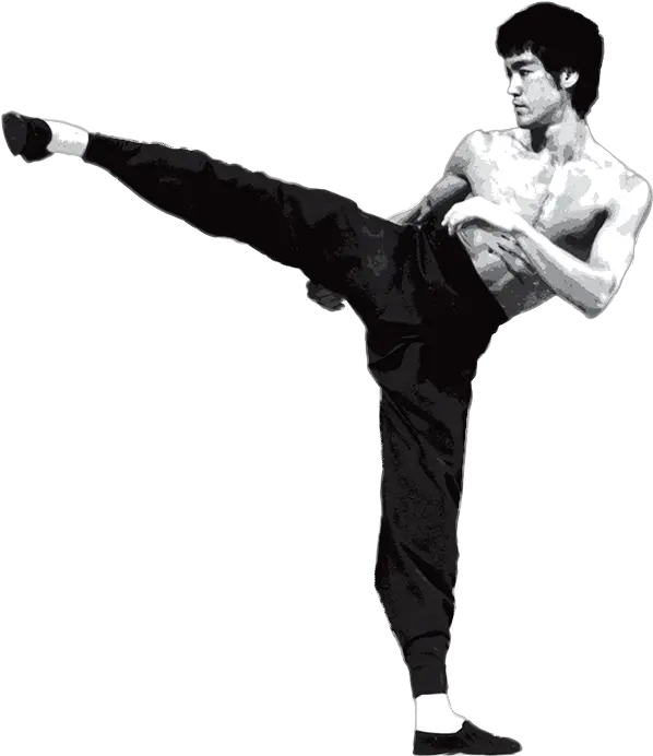Pin By Tpain Bruce Lee High Kick Png Chuck Norris Png