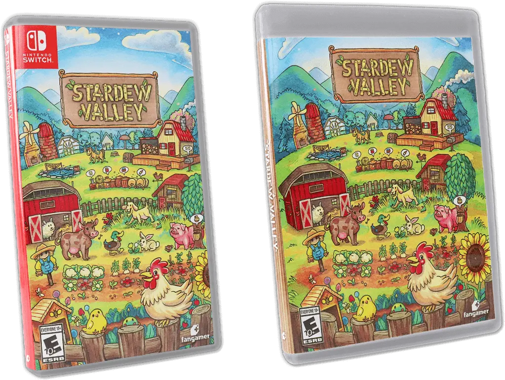 Stardew Valley Standard Edition Fangamer Switch Stardew Valley 2020 Png Stardew Valley Transparent