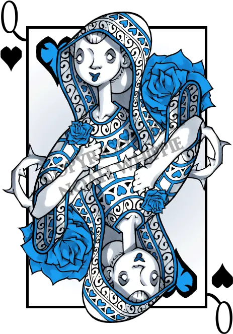 Download Hd Queen Of Hearts Card Png Playing Card Queen Of Hearts Card Png