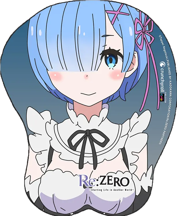 Rezero Rem Oppai Mouse Pad Re Zero Rem Rem Png Rem Re Zero Png