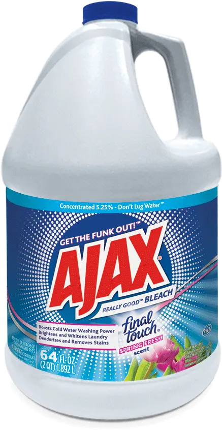 Ajax Laundry Bleach Final Touch Clipart Full Size Ajax Spray And Wipe Png Bleach Png