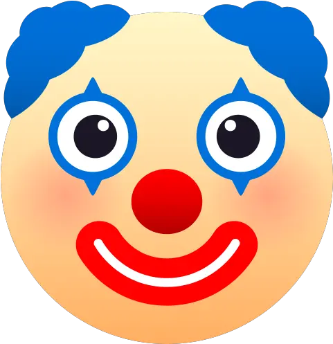 Emoji Clown Face To Emoji De Payaso Png Clown Emoji Transparent