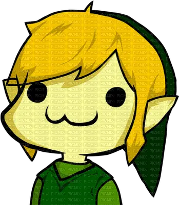 Cute Link Legend Of Zelda Transparent Link Loz Transparent Png Toon Link Png