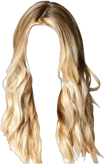 Long Blonde Hair Transparent Png Long Blonde Hair Png Wig Transparent Background