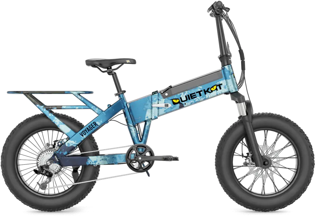 Quietkat Voyager 2021 Folding Electric Bike U2013 Hurri Bikes Png Teemo