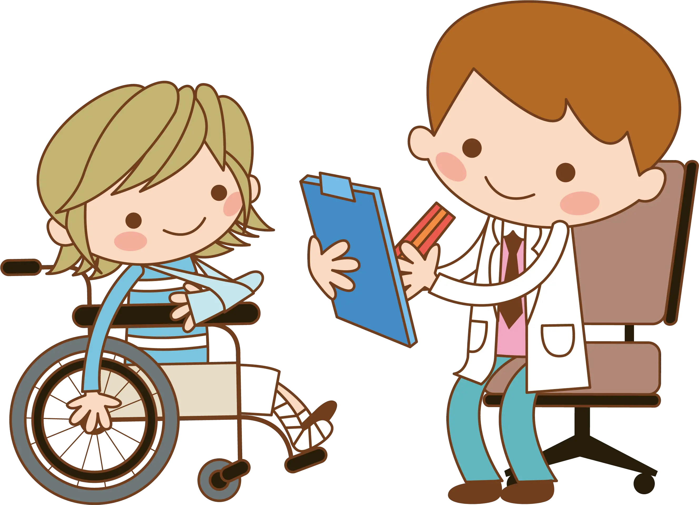 Clipart Boy Nurse Patient And Nurse Clipart Png Nurse Clipart Png