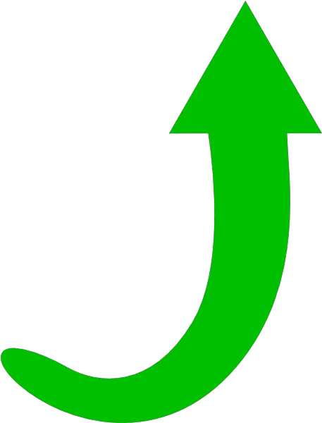 Green Arrow Png Transparent Image Curved Green Arrow Clipart Arrow Clipart Transparent png