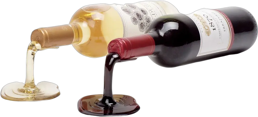 Spilled Wine Bottle Holder Set Spilled Bottle Of Wine Png Wine Bottle Png
