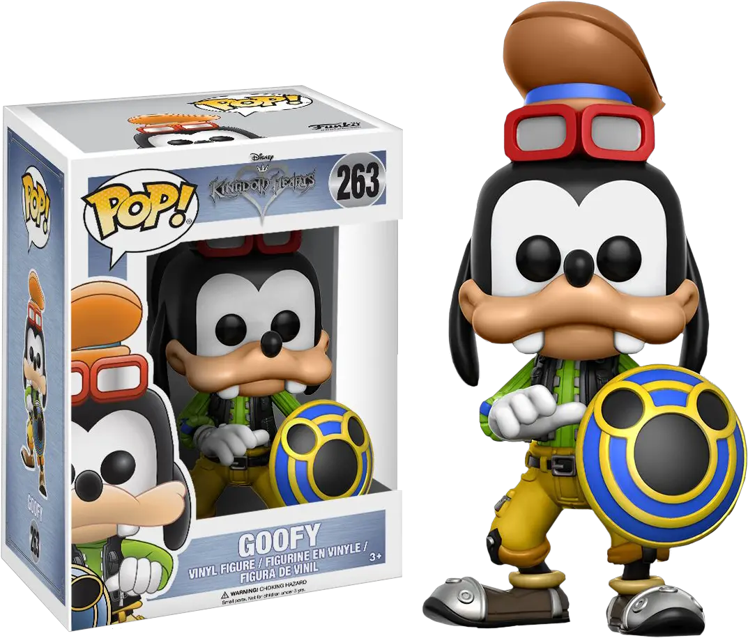 Funko Pop Kingdom Hearts Goofy 263 Pop Kingdom Hearts Disney Png Goofy Png