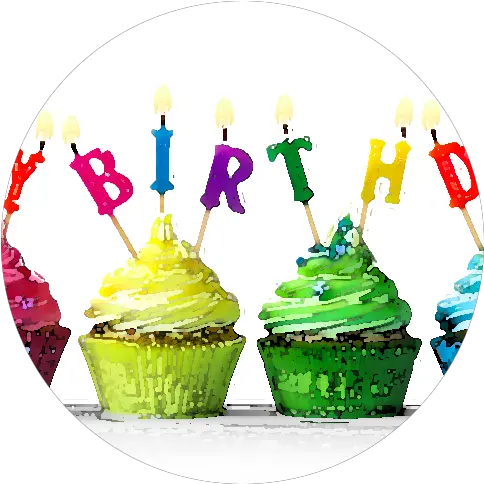 Birthday Happy Birthday Png Birthday Cupcake Png png