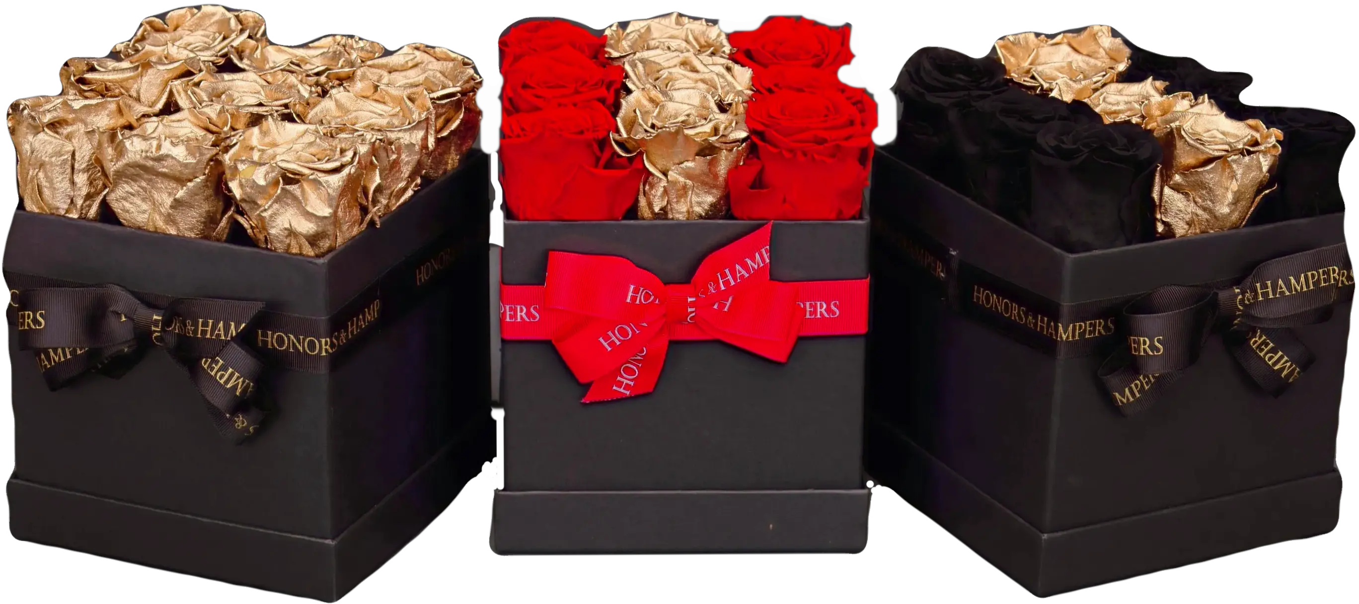 Forever Roses Square Box Medium Honors U0026 Hampers Box Png Square Box Png