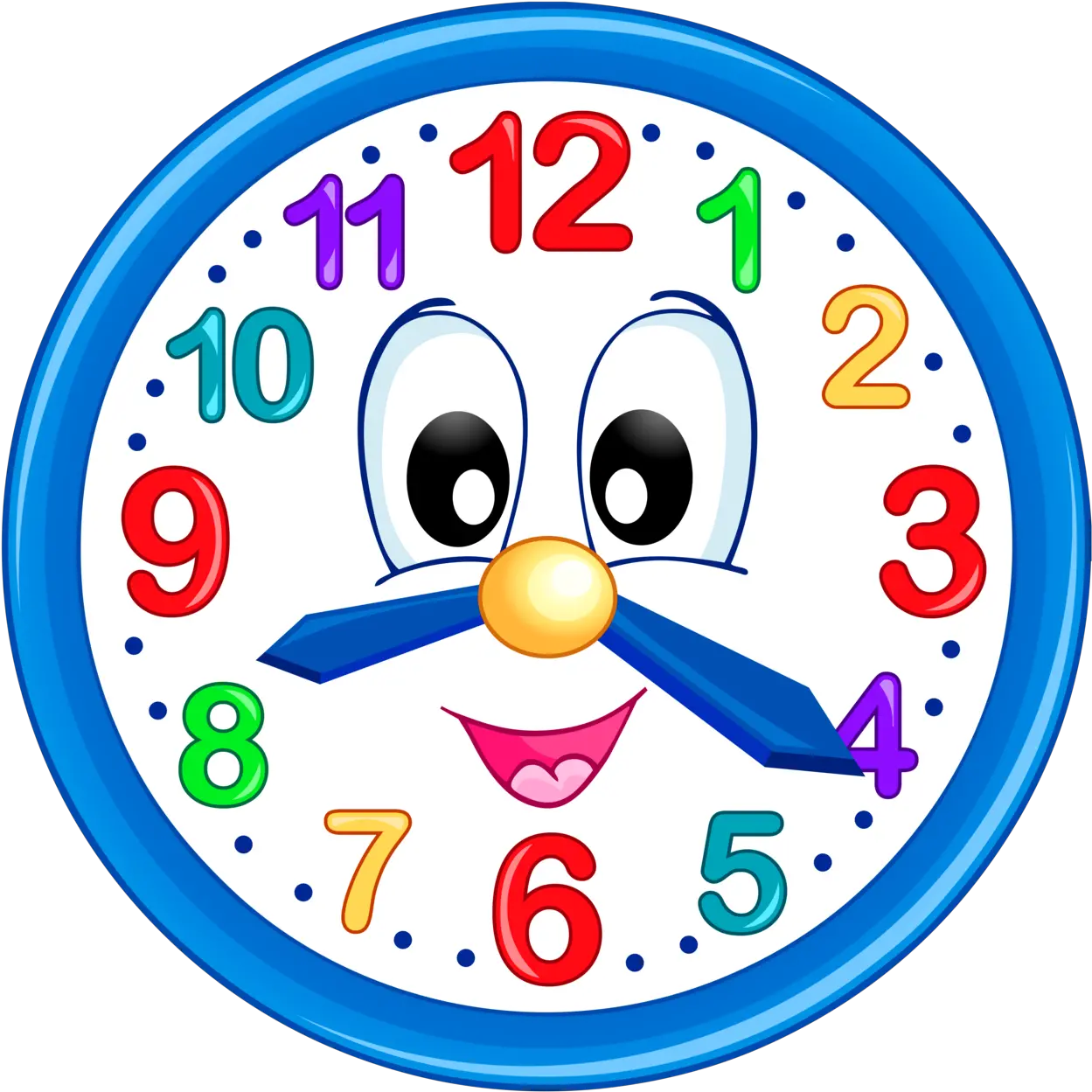 5 Clock Png