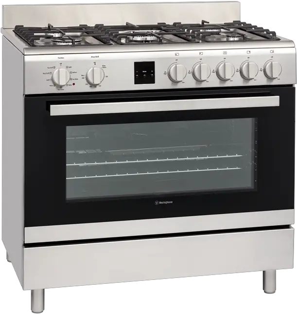 Wfe911sb 90cm Freestanding 5 Burner Cooker Westinghouse Wfe911sb Png Electrolux Icon Gas Range