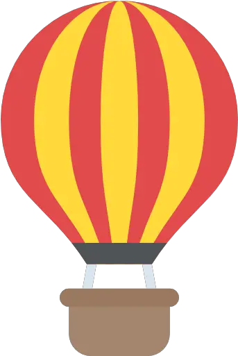 Hot Air Balloon Free Vector Icons Designed By Vectors Market Flat Hot Air Balloon Icon Png Balloons Icon