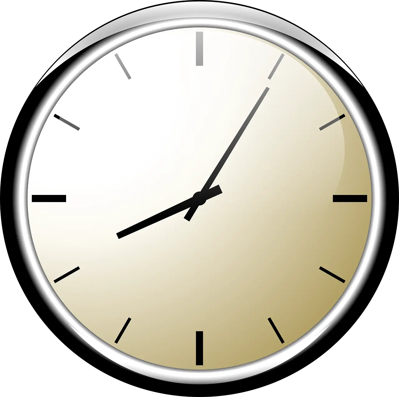 5 10 Clock Png