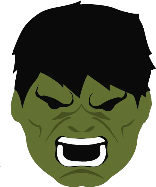 Hulk Hulk Minimalista Clipart Full Size Clipart Hulk Rosto Png Hulk Transparent