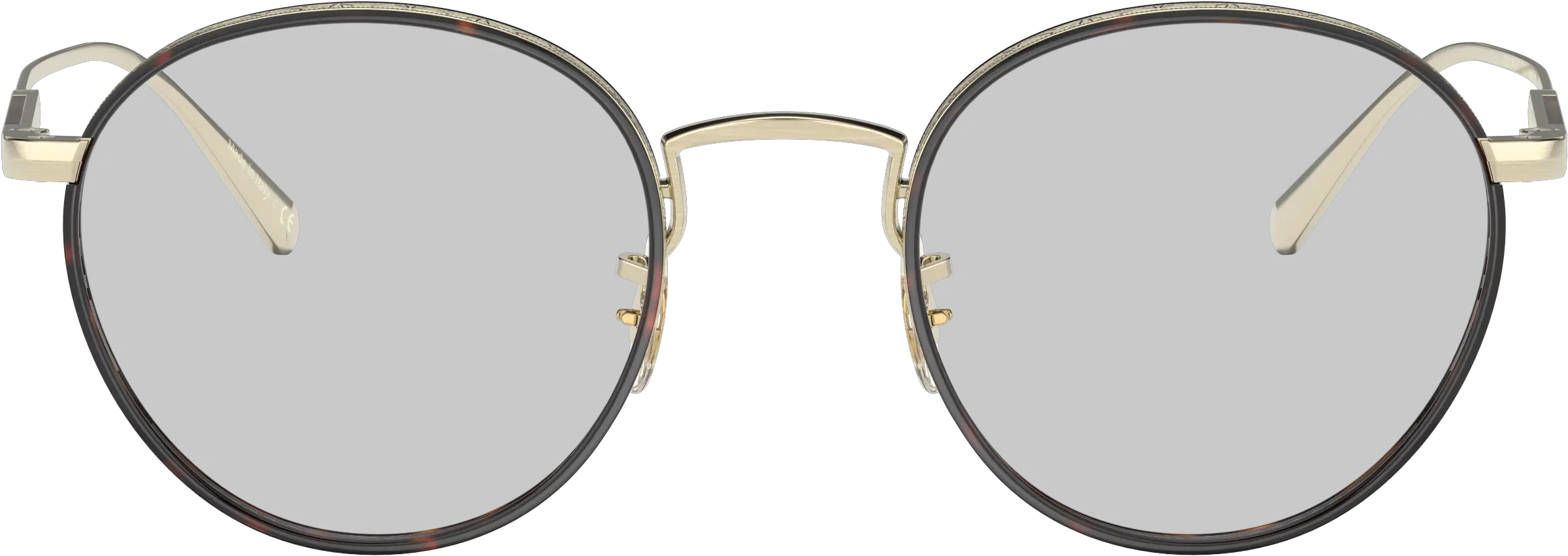 Oliver Artemio R Eyeglasses In Brushed Golddark Mahogany Salomon Png Silhouette Glasses Tma Icon