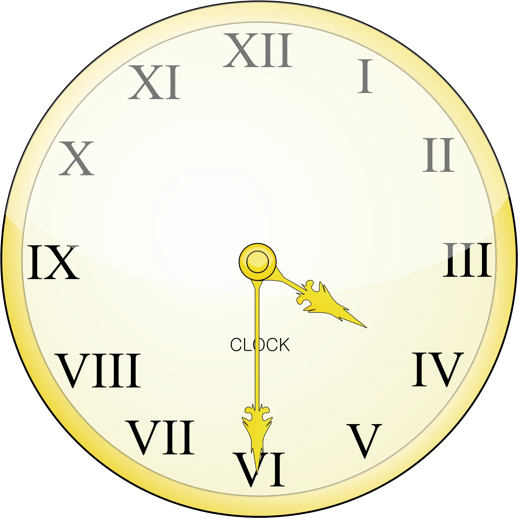 24 Hour Clock Face Png