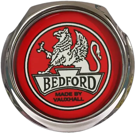 Bedford Red Logo Car Grille Badge With Fixings Peugeot Badge Png Red Car Logo