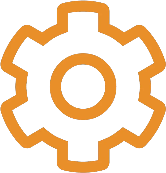Download Hd Mechanical Skills Gear Cog Mini Icon Phone Icon Aesthetic Yellow Google Classroom Png Cog Png