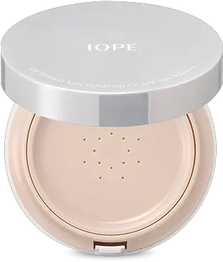 Iope Skincare Uv Shield Sun Cushion Ex Spf 50 Pa Iope Face Powder Png Dust Texture Png