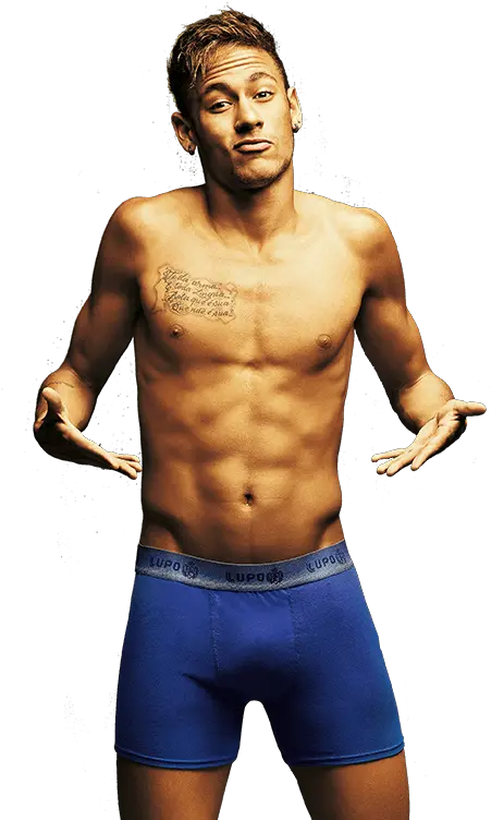 Neymar Cueca Da Sorte Lupo Httpcuecadasortelupocom Neymar En Boxer Lupo Png Neymar Png