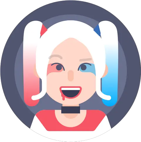 Avatar Joker Squad Suicide Woman Free Icon Of Xmas Avatar Icon Png Joker Face Png