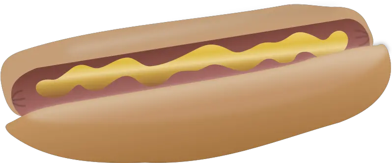 Download Free Png Hot Dog With Mustard Dlpngcom Hot Dog Hotdog Png