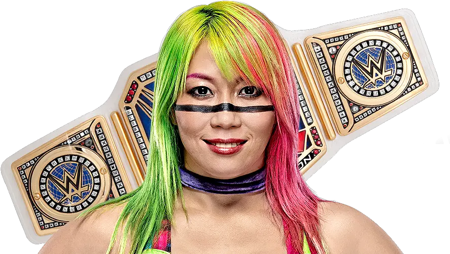 Wwe Smackdown Womens Championship Belt Wwe Championship Belt For Girls Png Asuka Png