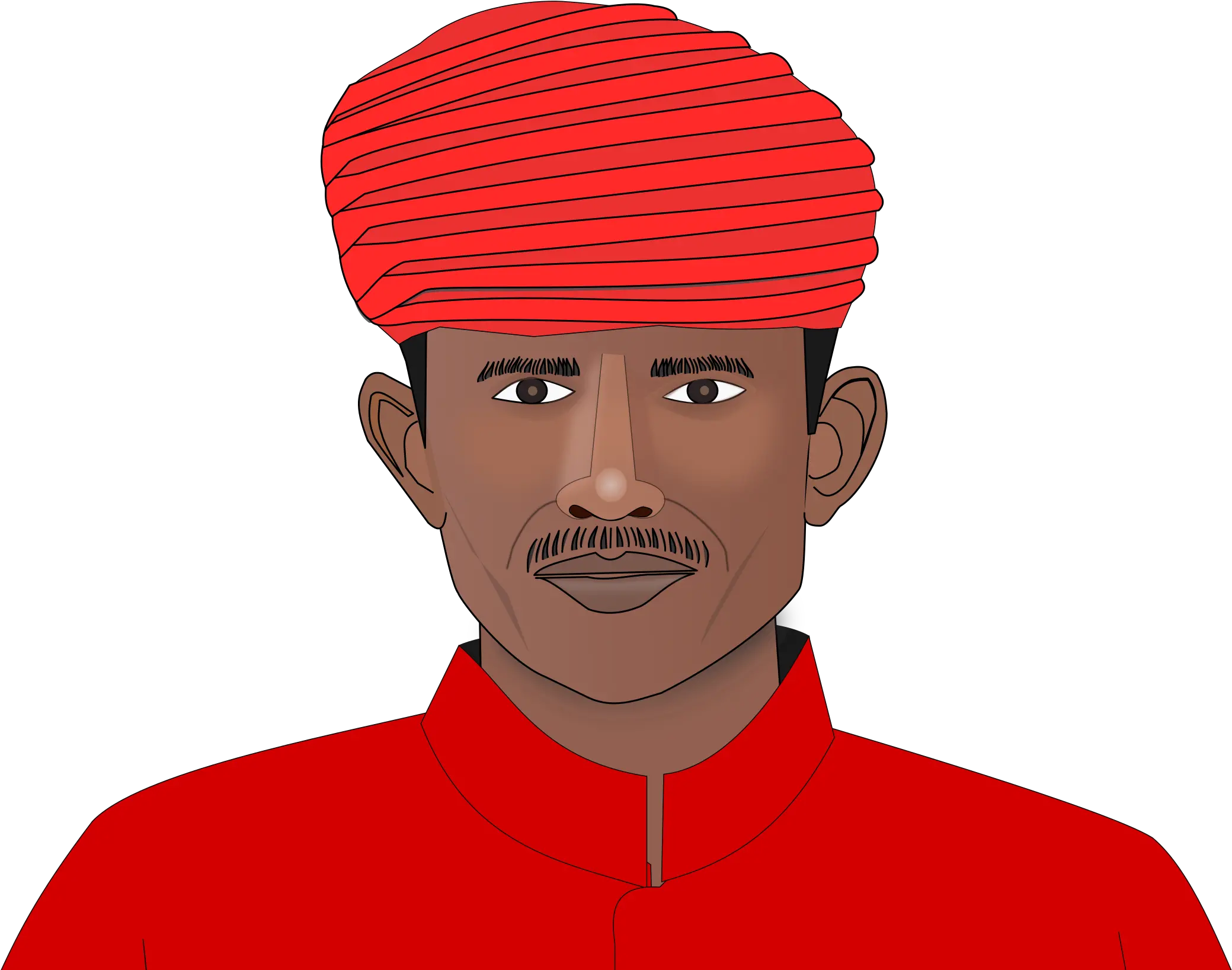 Male Clipart Man Portrait Transparent Man In Turban Png Turban Png