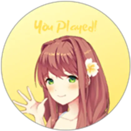 Beach Day Doki Doki Literature Club Ddlc Monika Png Doki Doki Literature Club Logo Png