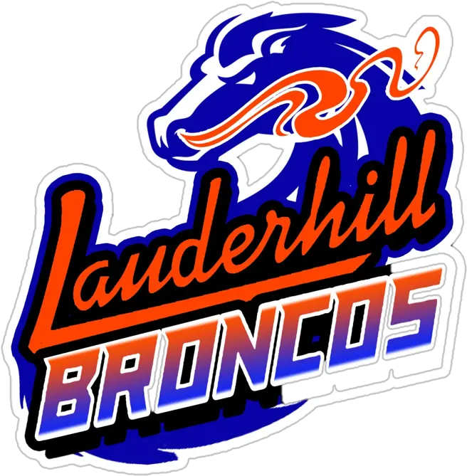 Broncos Cheerleading U0026 Tackle Football City Of Lauderhill Lauderhill Broncos Logo Png Broncos Png
