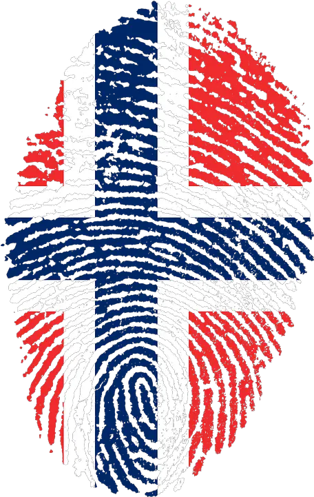 Aljanh Norway Flag Fingerprint Png Uk Flag Png