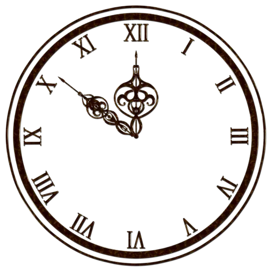 2025 Clock Png