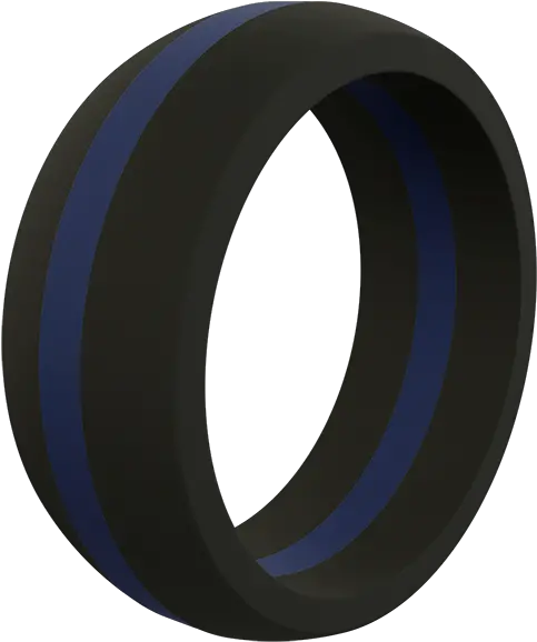 Menu0027s Thin Blue Line Silicone Ring Timber Look Rings Png Thin Blue Line Png