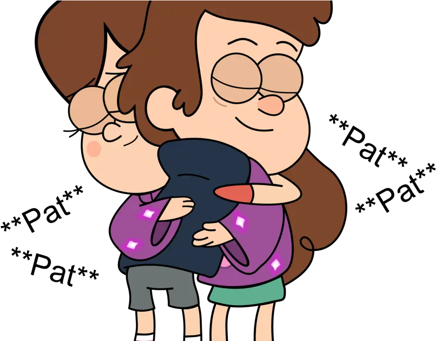 Png Hugs Friends Cartoon Pictures Of Gravity Falls Mabel And Dipper Hug Hug Png