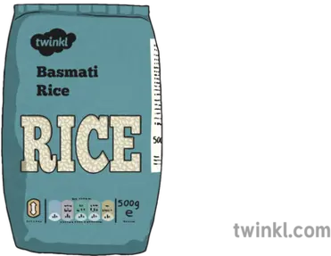 Bag Of Rice Illustration Twinkl Language Png Rice Png