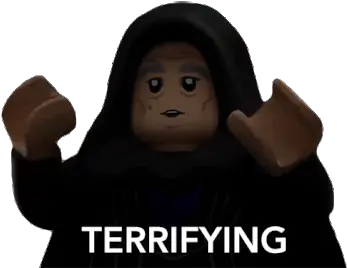 Terrifying Vanee Sticker Terrifying Vanee Lego Star Wars Fictional Character Png Lego Star Wars Character Icon