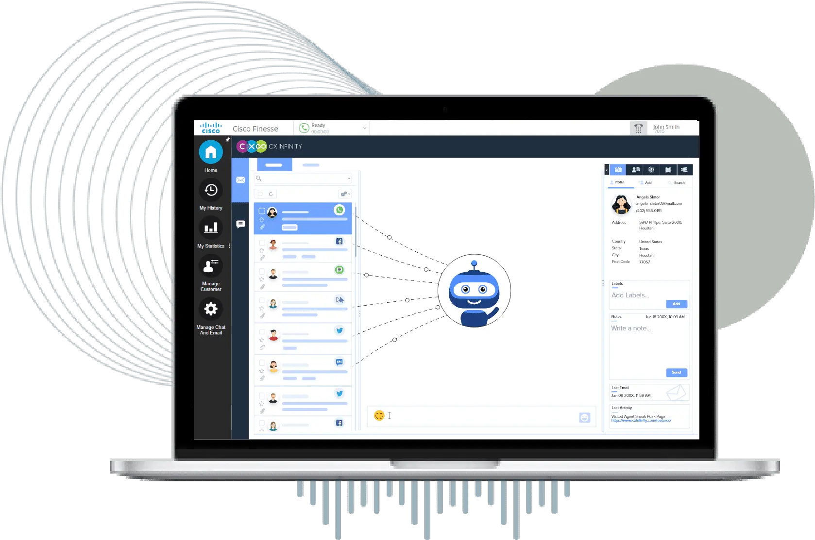 Cisco Chatbot Conversational Ai Software Technology Applications Png Cisco Phone Icon