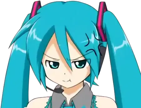 Steam Community Miku Chan 2 Hatsune Miku Enojada Render Png Miku Png