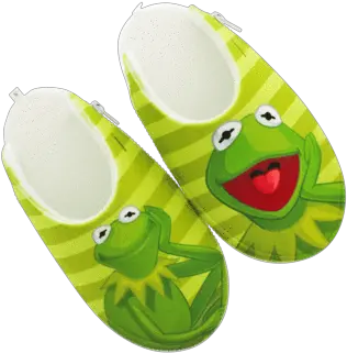 Kermit The Frog Muppets Zlipperz Baby Toddler Shoe Png Kermit The Frog Transparent