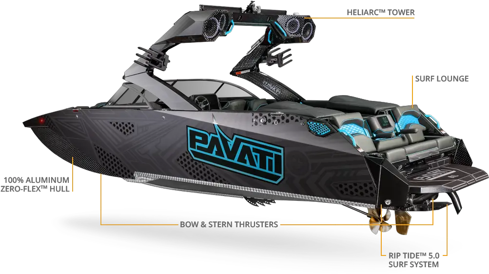Pavati Wake Boarding Boats Surfing Carbon Fibers Png Speed Boat Icon