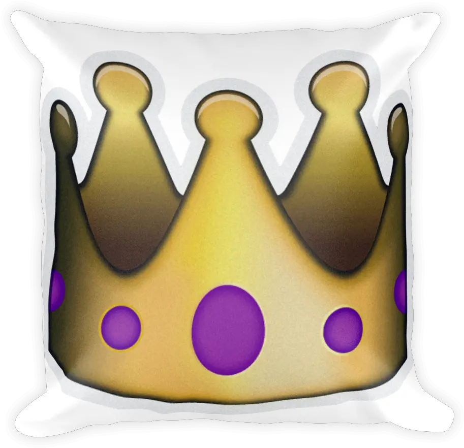 Crown Emoji Png Transparent Crown Emoji Png Pillow Transparent Background