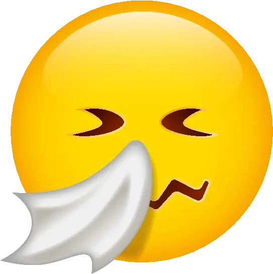 Emoji Emoji Sneezing Png Sick Emoji Png