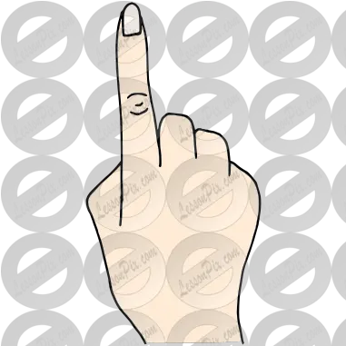 Index Finger Picture For Classroom Therapy Use Great Illustration Png Pointer Finger Png