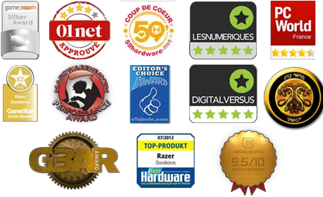 Refurbished Razer Ouroboros Black Rf Wireless 4g Dual Language Png Klipsch Icon Kc 25 5.25 Center Speaker